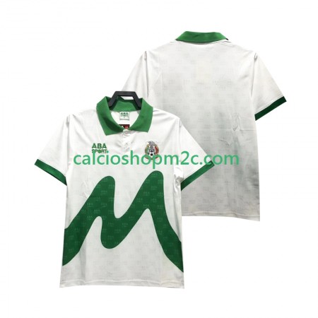 Messico 1995 Retro Maglia Trasferta Manica Corta